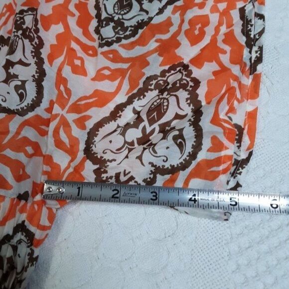 INC. International Concept Women's Tunic Transparent Blouse Size 22W - Picture 4 of 9